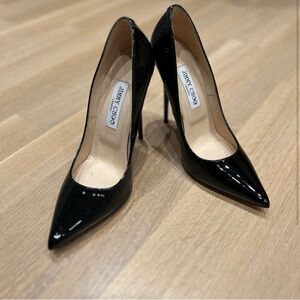 JIMMY CHOO Romy 100 patent leather pump